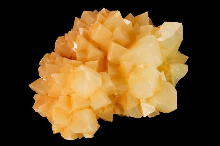 Orange Calcite Crystal Cluster - Fluorescent! #146685